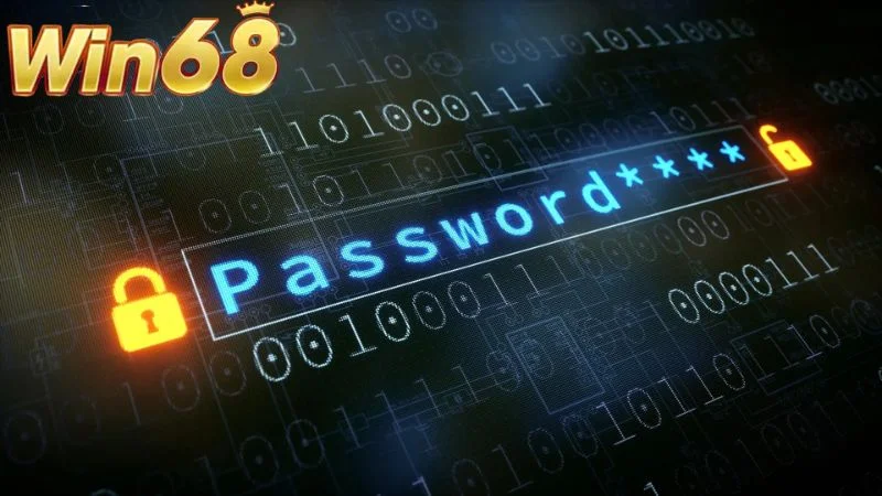 Điều khoản điều kiện yêu cầu hội viện Win68 phải tự bảo mật dữ liệu login tài khoản