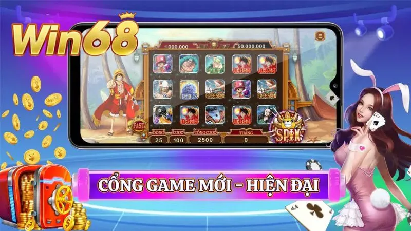 Cổng game Win68 có sẵn phiên bản app di động cho anh em muốn chơi mọi lúc mọi nơi